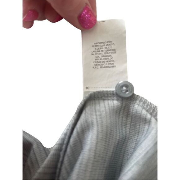 Callaway Opti-Dri Men's  Space Dye Gray Textured Polo Short Shirt Size L - Picture 4 of 7